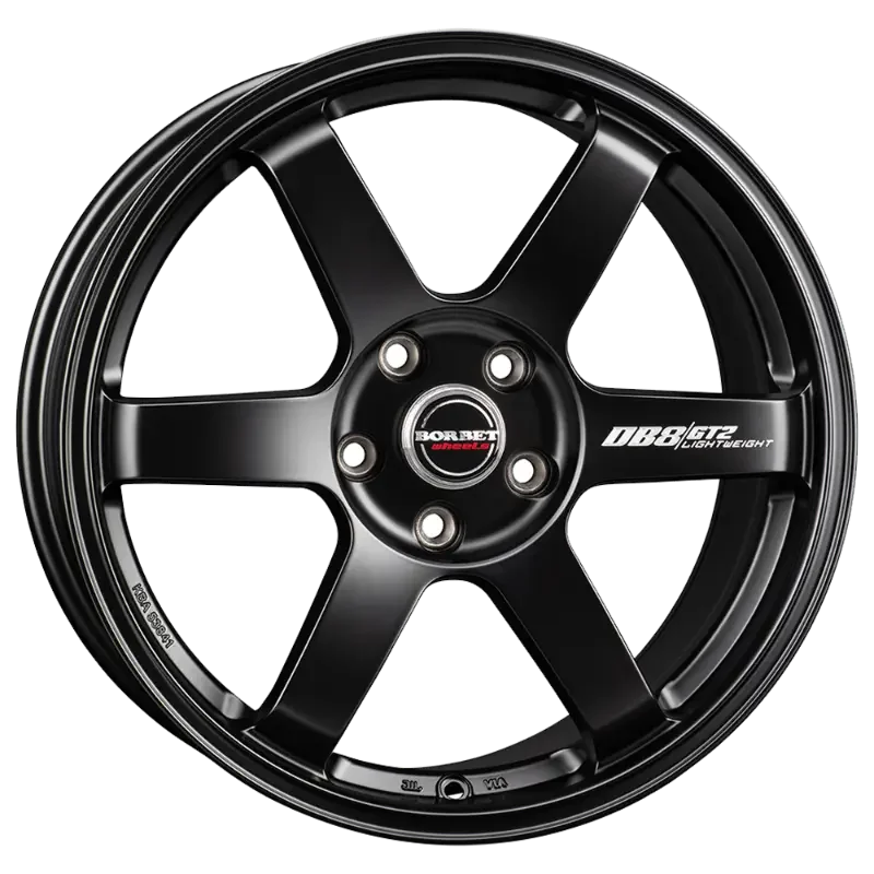 Borbet DB8GT2 black matt 8,50x18 5x100,00 ET35,00