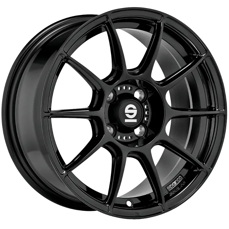Sparco FF1 Gloss Black 7,00x17 4x100,00 ET37,00