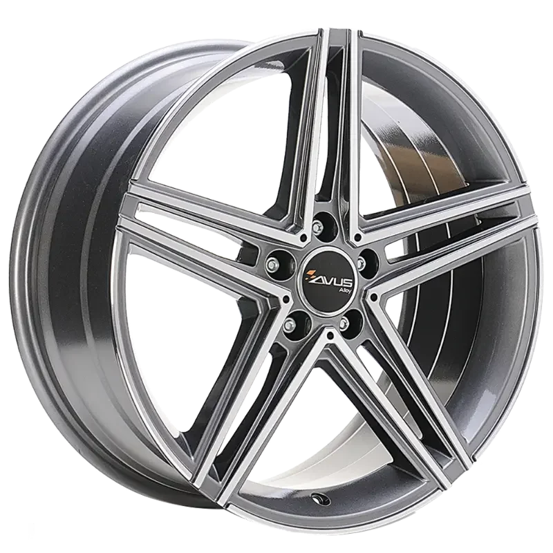 AVUS Racing AC-515 - Anthracite Polished 7,50x17 5x112,00 ET36,00