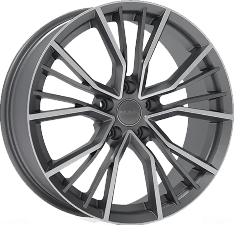 MAK Union Gun Metallic Mirror 8,50x21 5x112,00 ET43,00