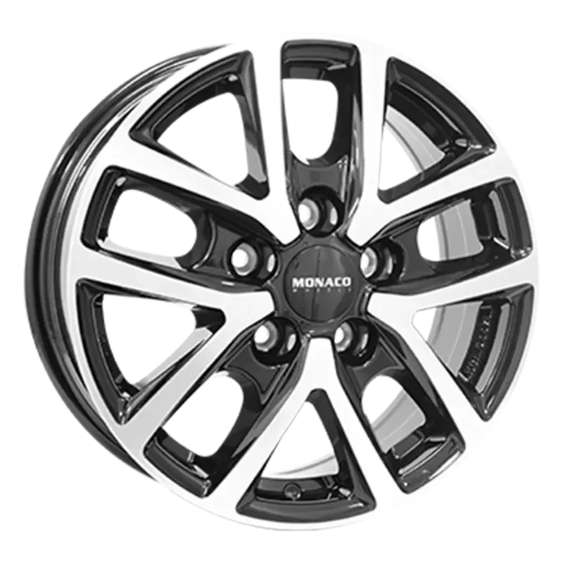 MONACO WHEELS CL2T Black Polished 6,50x16 5x120,00 ET52,00