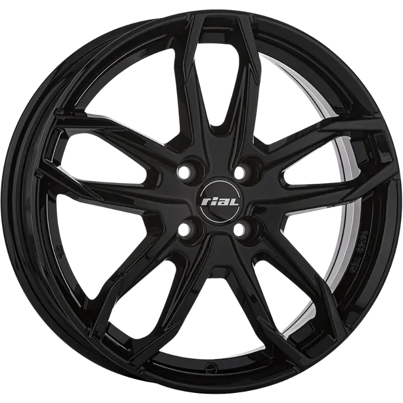 RIAL Lucca Black Gloss 6,50x17 4x108,00 ET32,00