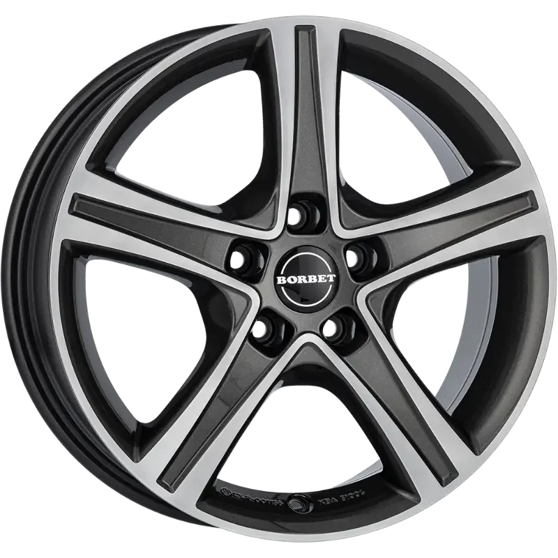 Borbet CWD anthracite 6,00x15 5x118,00 ET68,00