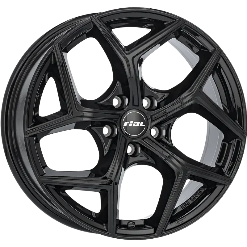 RIAL Salento Black Gloss 8,00x19 5x108,00 ET45,00