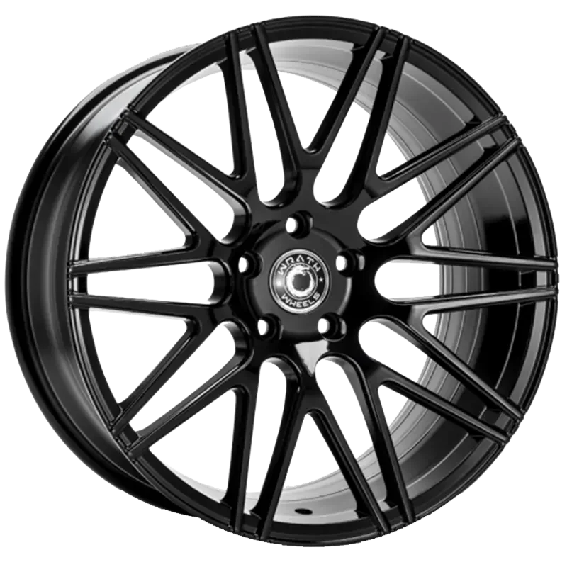 WRATH WHEELS WF-3 Black Gloss 8,50x19 5x108,00 ET40,00