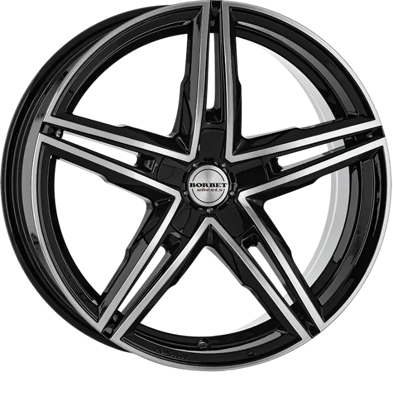 Borbet XRS black glossy 8,50x19 5x108,00 ET45,00
