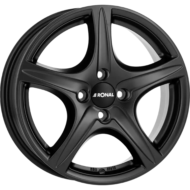 Ronal R56 Trend Black 6,00x15 4x100,00 ET43,00