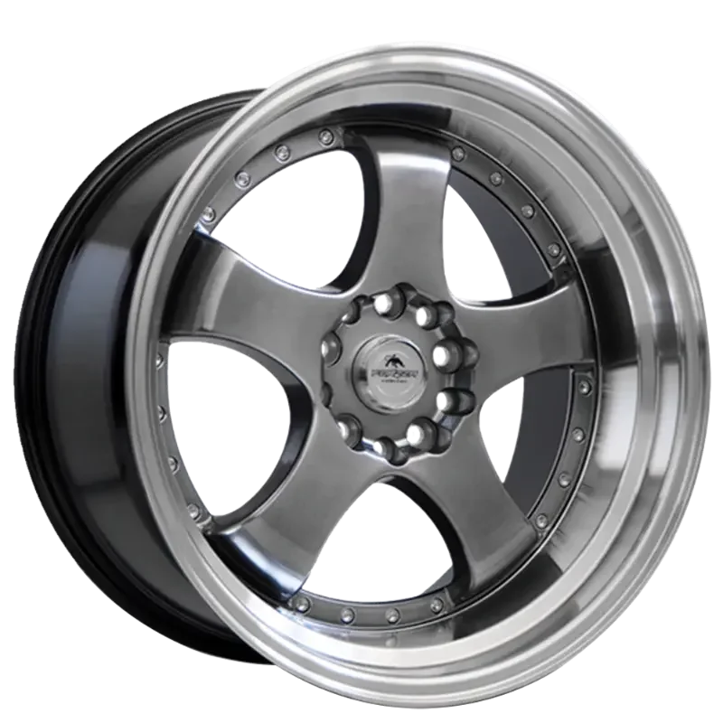 FORZZA Flamber Hyper Black Lip Machined 9,50x18 5x120,00 ET25,00