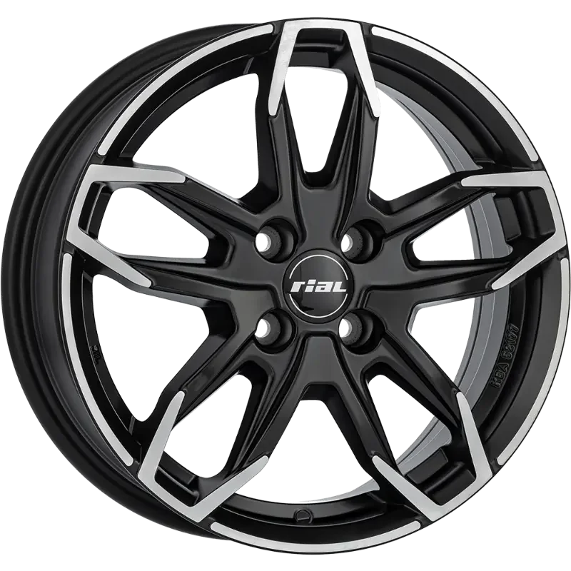 RIAL Lucca Black 6,50x17 4x108,00 ET20,00