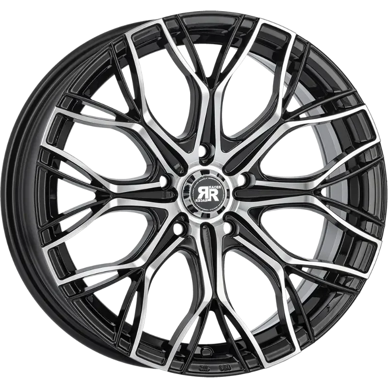 Racer MATRIX Black Polished 7,00x16 4x108,00 ET25,00
