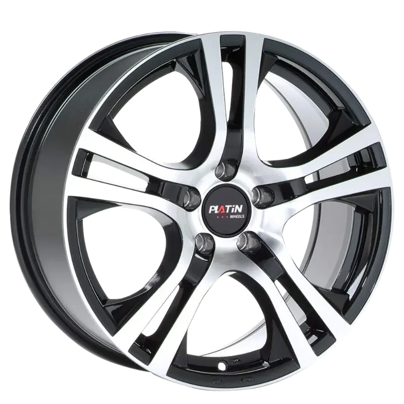 PLATIN Wheels P 53 Black Polished 6,00x15 4x100,00 ET38,00
