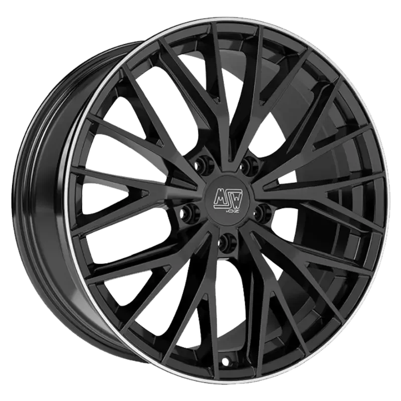 MSW 44 Gloss Black Diamond Lip 10,00x20 5x112,00 ET19,00