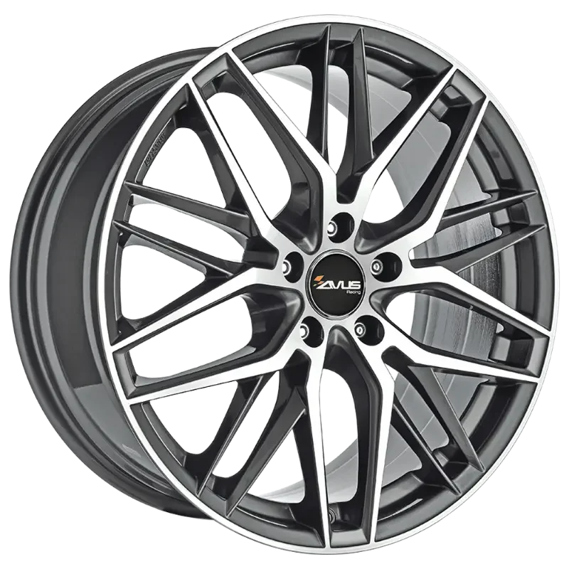 AVUS Racing AF19 - Anthracite Polished 8,00x18 5x120,00 ET45,00