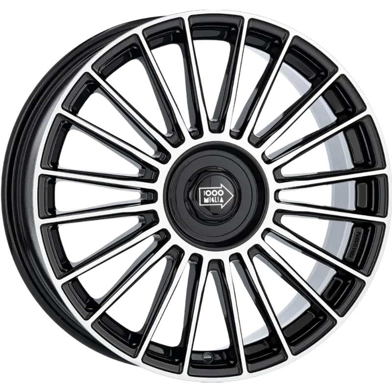 Mille Miglia MM1022 Black Polished 8,00x18 5x112,00 ET30,00