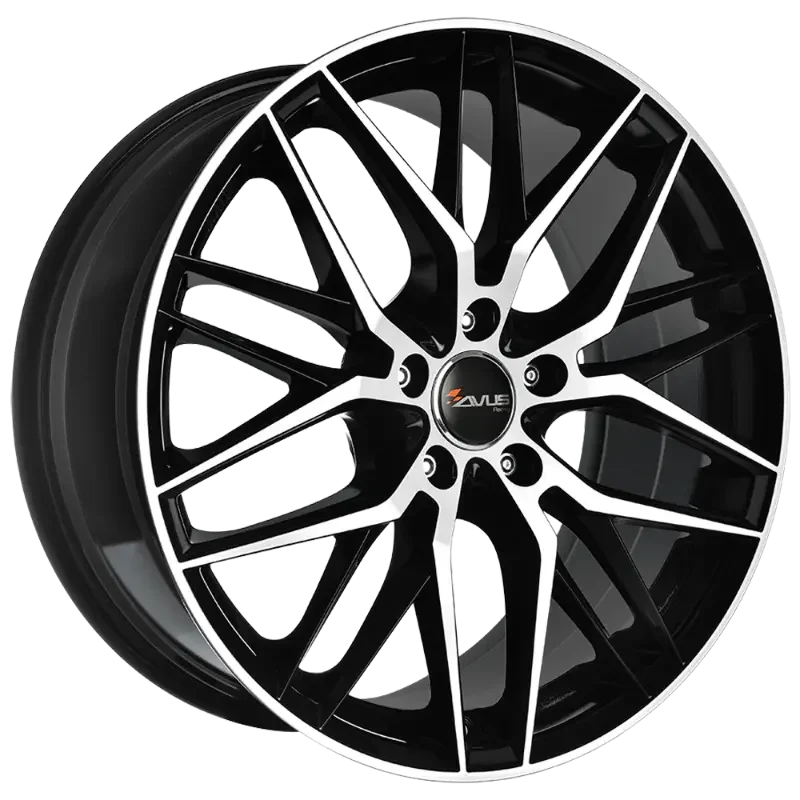 AVUS Racing AF19 - Black Polished 8,50x19 5x112,00 ET30,00