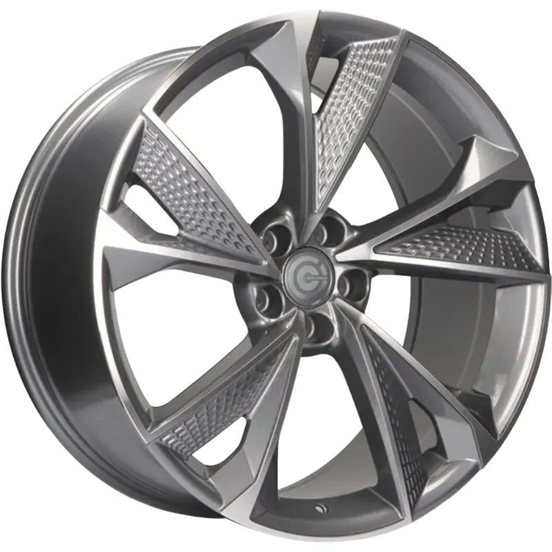 Carbonado Luxury Anthracite Polished 8,00x18 5x112,00 ET35,00