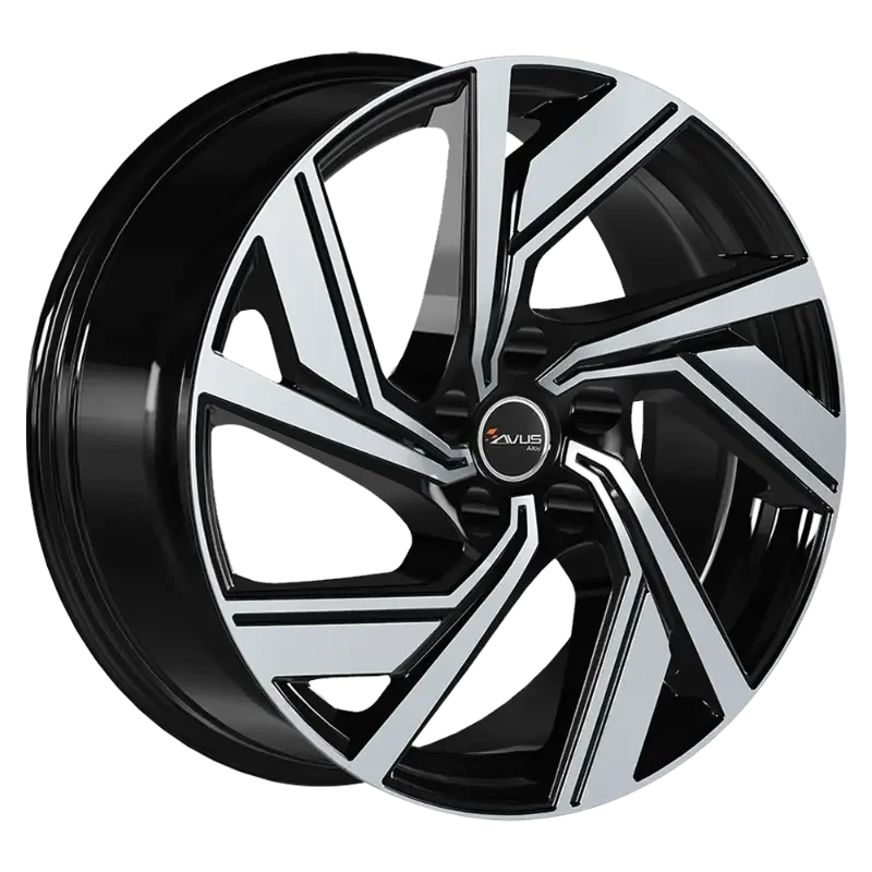 AVUS Racing AC-521 - Black Polished 8,00x18 5x112,00 ET35,00